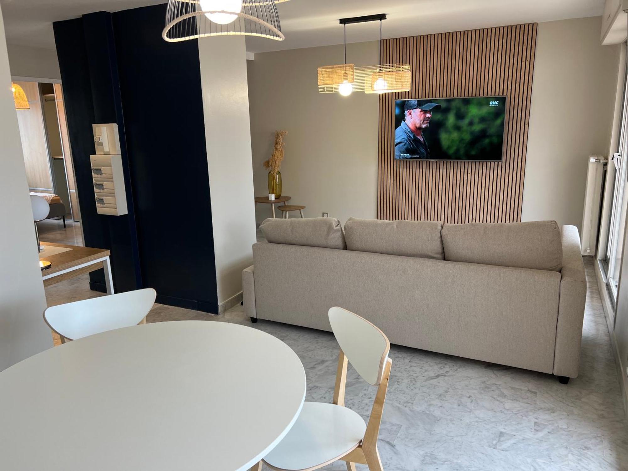 Superbe Appartement Vue Sur Mer Nizza Exterior foto